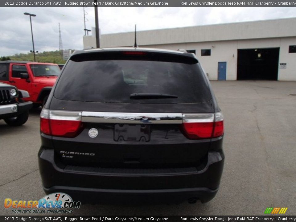 2013 Dodge Durango SXT AWD Rugged Brown Pearl / Dark Graystone/Medium Graystone Photo #7