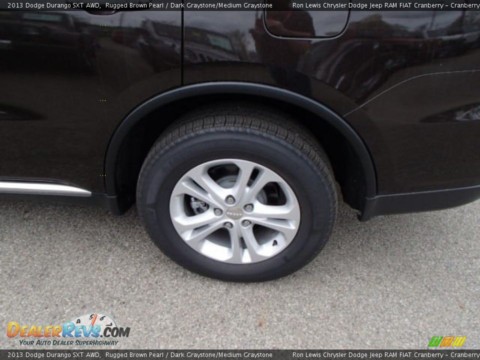 2013 Dodge Durango SXT AWD Rugged Brown Pearl / Dark Graystone/Medium Graystone Photo #9