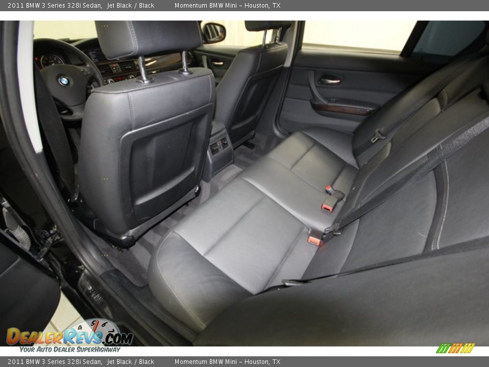 2011 BMW 3 Series 328i Sedan Jet Black / Black Photo #31