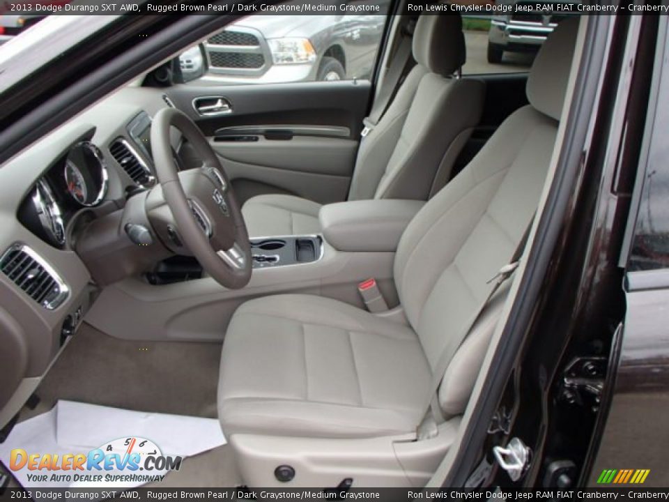 2013 Dodge Durango SXT AWD Rugged Brown Pearl / Dark Graystone/Medium Graystone Photo #11