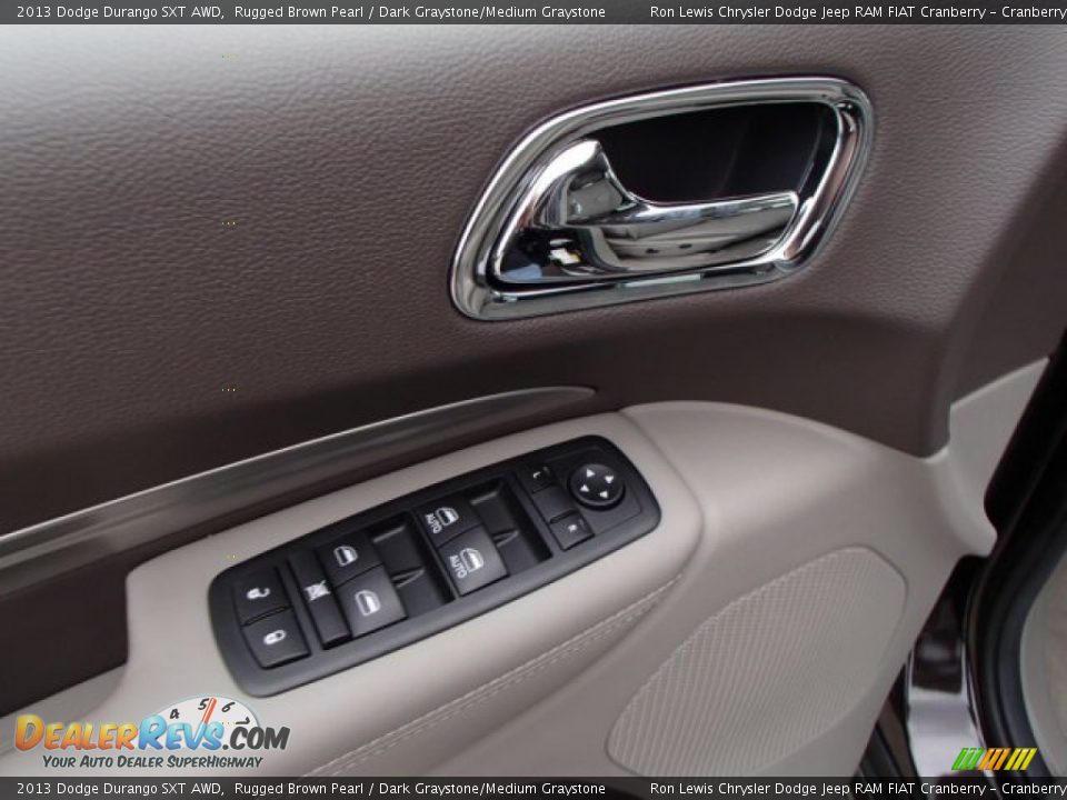 2013 Dodge Durango SXT AWD Rugged Brown Pearl / Dark Graystone/Medium Graystone Photo #16