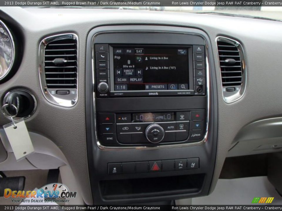2013 Dodge Durango SXT AWD Rugged Brown Pearl / Dark Graystone/Medium Graystone Photo #17