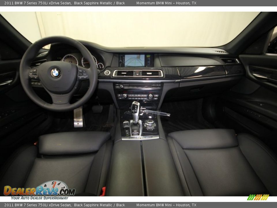2011 BMW 7 Series 750Li xDrive Sedan Black Sapphire Metallic / Black Photo #4