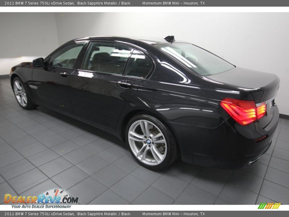 2011 BMW 7 Series 750Li xDrive Sedan Black Sapphire Metallic / Black Photo #5
