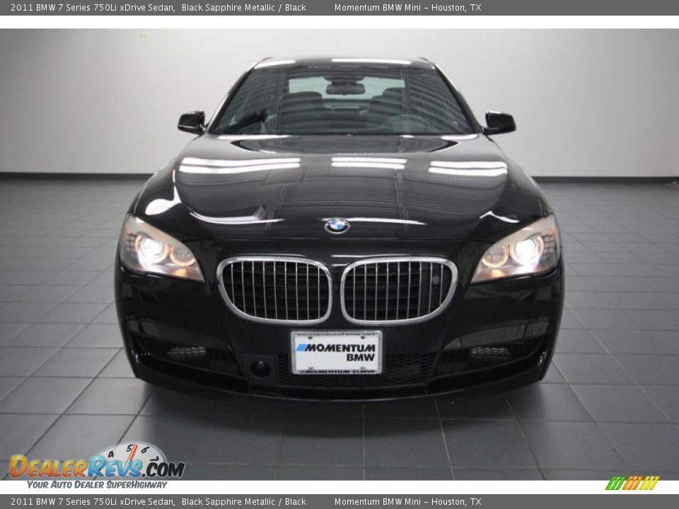 2011 BMW 7 Series 750Li xDrive Sedan Black Sapphire Metallic / Black Photo #6