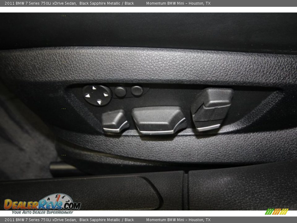 2011 BMW 7 Series 750Li xDrive Sedan Black Sapphire Metallic / Black Photo #17