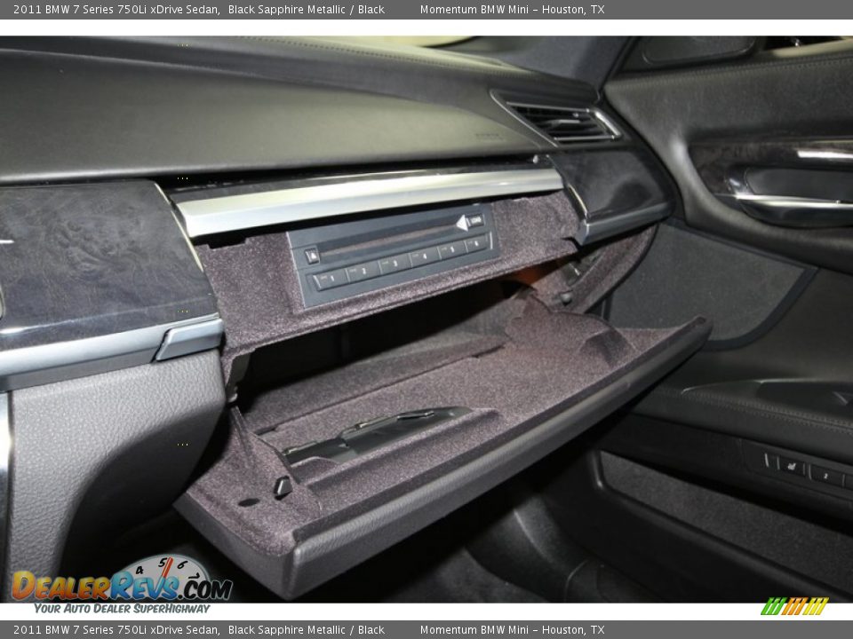 2011 BMW 7 Series 750Li xDrive Sedan Black Sapphire Metallic / Black Photo #19