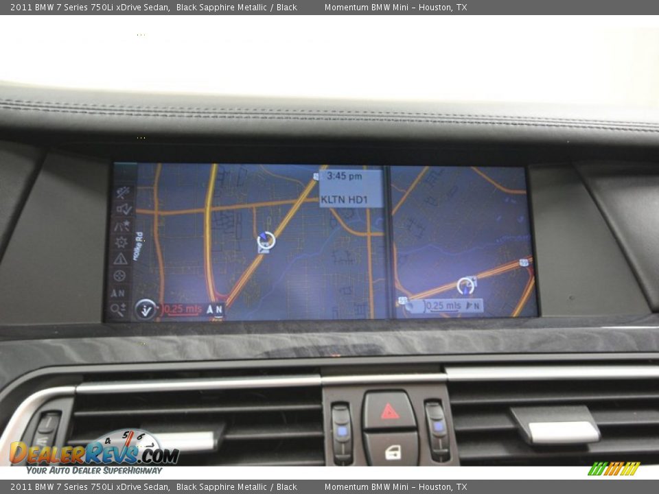 2011 BMW 7 Series 750Li xDrive Sedan Black Sapphire Metallic / Black Photo #21