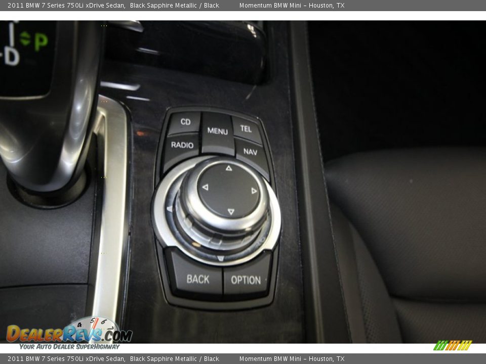 2011 BMW 7 Series 750Li xDrive Sedan Black Sapphire Metallic / Black Photo #26