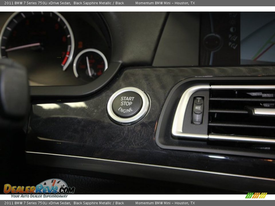 2011 BMW 7 Series 750Li xDrive Sedan Black Sapphire Metallic / Black Photo #28