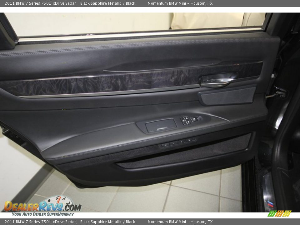 2011 BMW 7 Series 750Li xDrive Sedan Black Sapphire Metallic / Black Photo #34