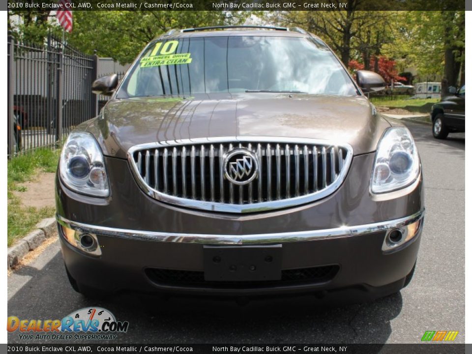 2010 Buick Enclave CXL AWD Cocoa Metallic / Cashmere/Cocoa Photo #2