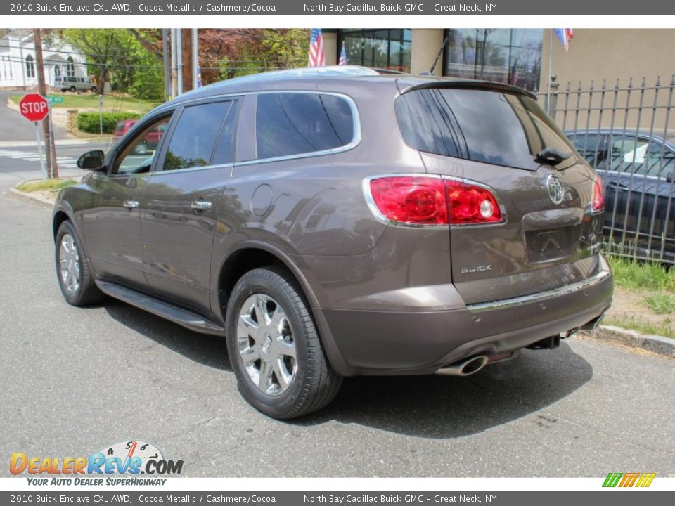 2010 Buick Enclave CXL AWD Cocoa Metallic / Cashmere/Cocoa Photo #4