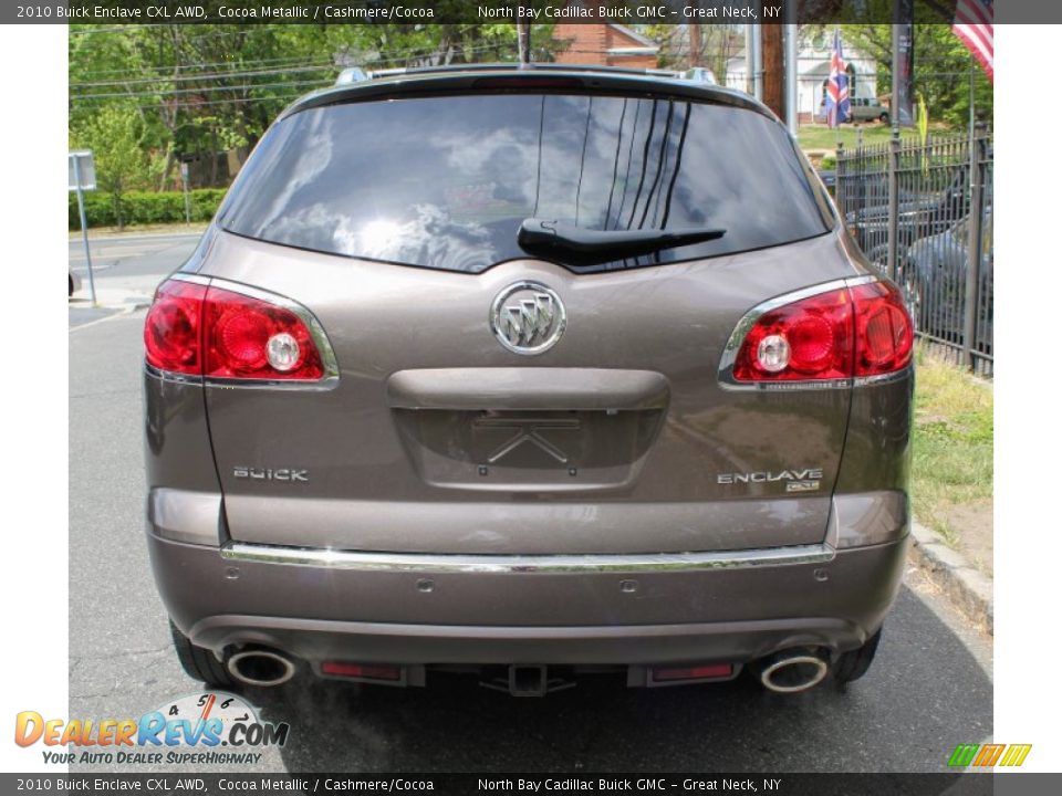 2010 Buick Enclave CXL AWD Cocoa Metallic / Cashmere/Cocoa Photo #5