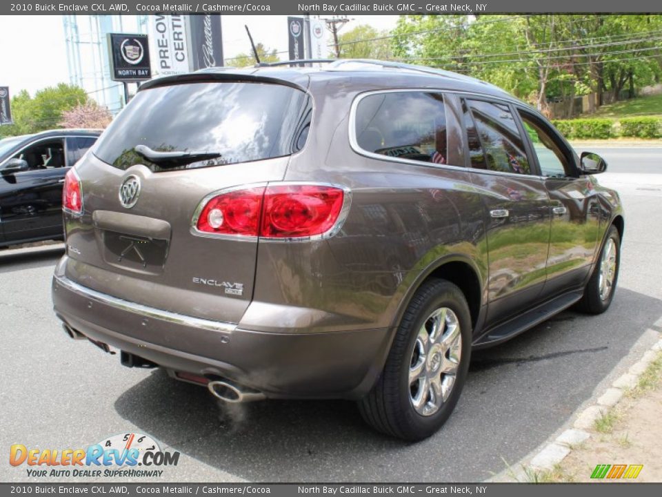 2010 Buick Enclave CXL AWD Cocoa Metallic / Cashmere/Cocoa Photo #6