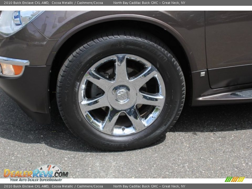 2010 Buick Enclave CXL AWD Cocoa Metallic / Cashmere/Cocoa Photo #8
