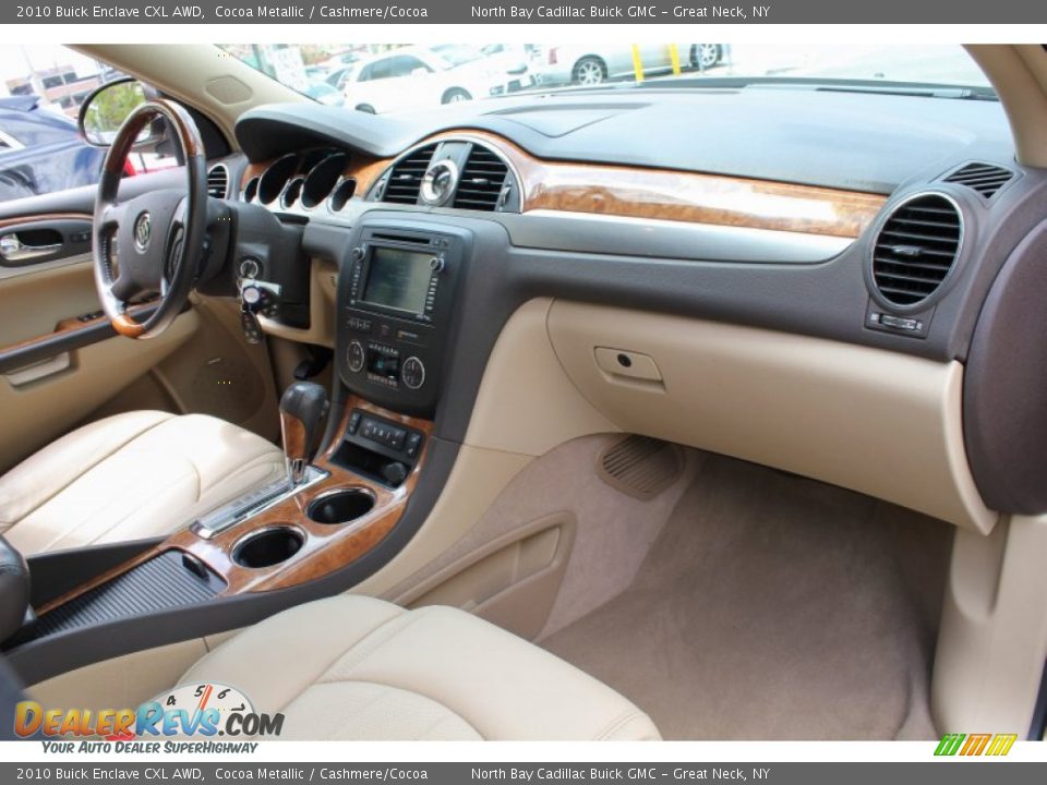 2010 Buick Enclave CXL AWD Cocoa Metallic / Cashmere/Cocoa Photo #11