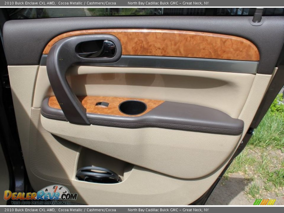 2010 Buick Enclave CXL AWD Cocoa Metallic / Cashmere/Cocoa Photo #12