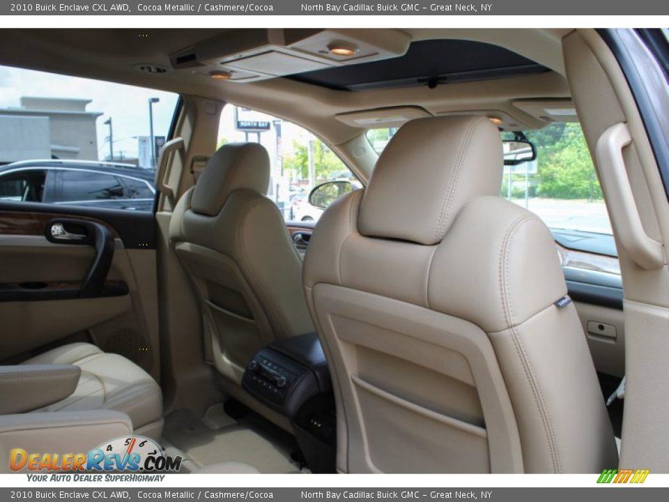 2010 Buick Enclave CXL AWD Cocoa Metallic / Cashmere/Cocoa Photo #14