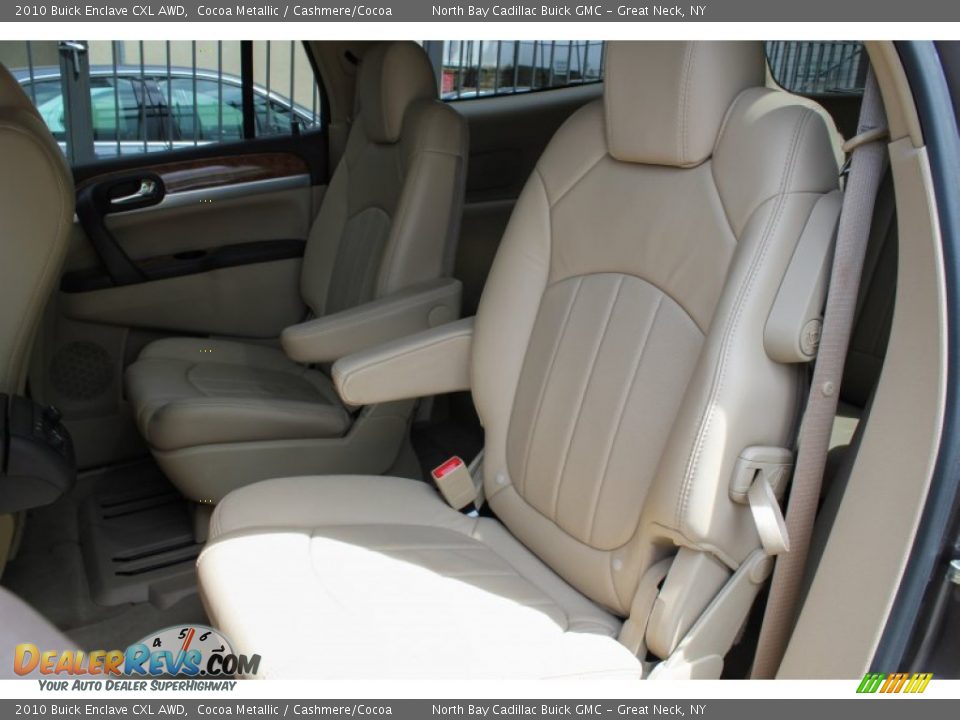 2010 Buick Enclave CXL AWD Cocoa Metallic / Cashmere/Cocoa Photo #16