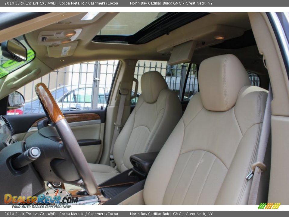 2010 Buick Enclave CXL AWD Cocoa Metallic / Cashmere/Cocoa Photo #21