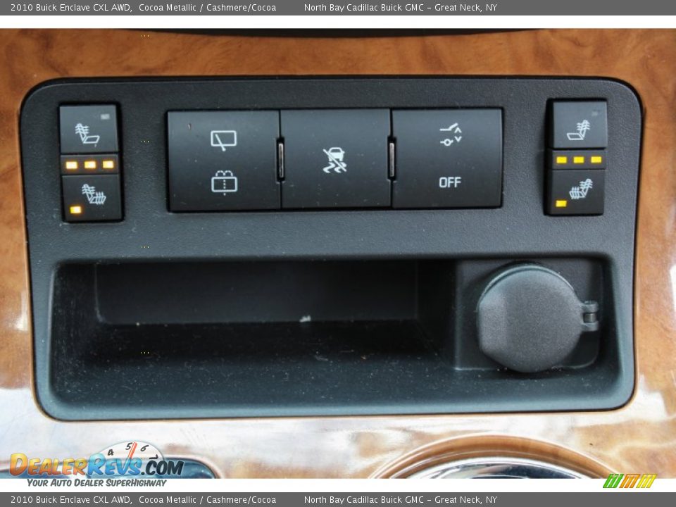 2010 Buick Enclave CXL AWD Cocoa Metallic / Cashmere/Cocoa Photo #23
