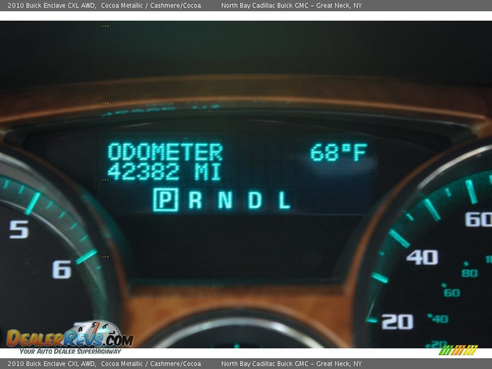 2010 Buick Enclave CXL AWD Cocoa Metallic / Cashmere/Cocoa Photo #26
