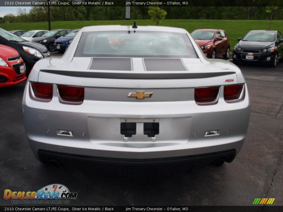 2010 Chevrolet Camaro LT/RS Coupe Silver Ice Metallic / Black Photo #6