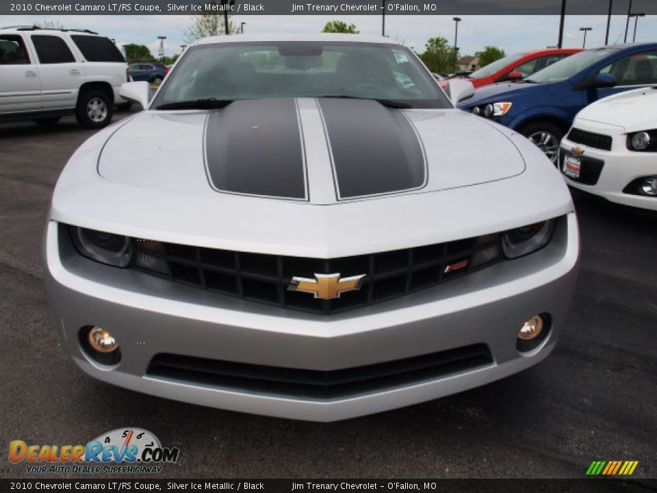 2010 Chevrolet Camaro LT/RS Coupe Silver Ice Metallic / Black Photo #8