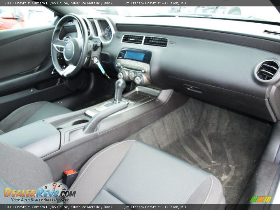 2010 Chevrolet Camaro LT/RS Coupe Silver Ice Metallic / Black Photo #10