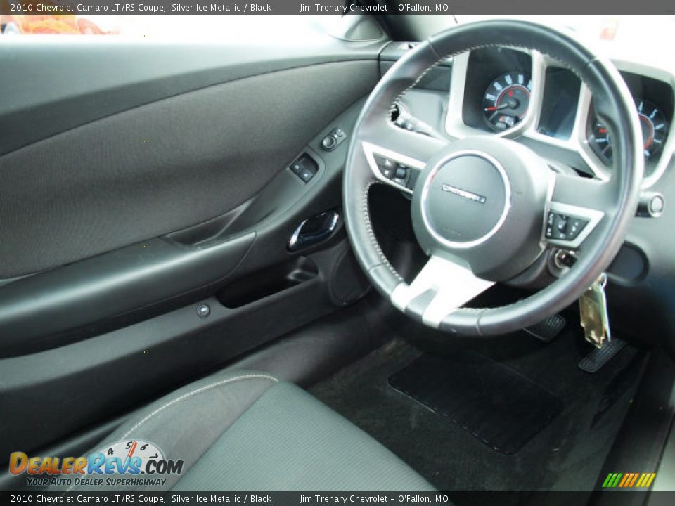 2010 Chevrolet Camaro LT/RS Coupe Silver Ice Metallic / Black Photo #11