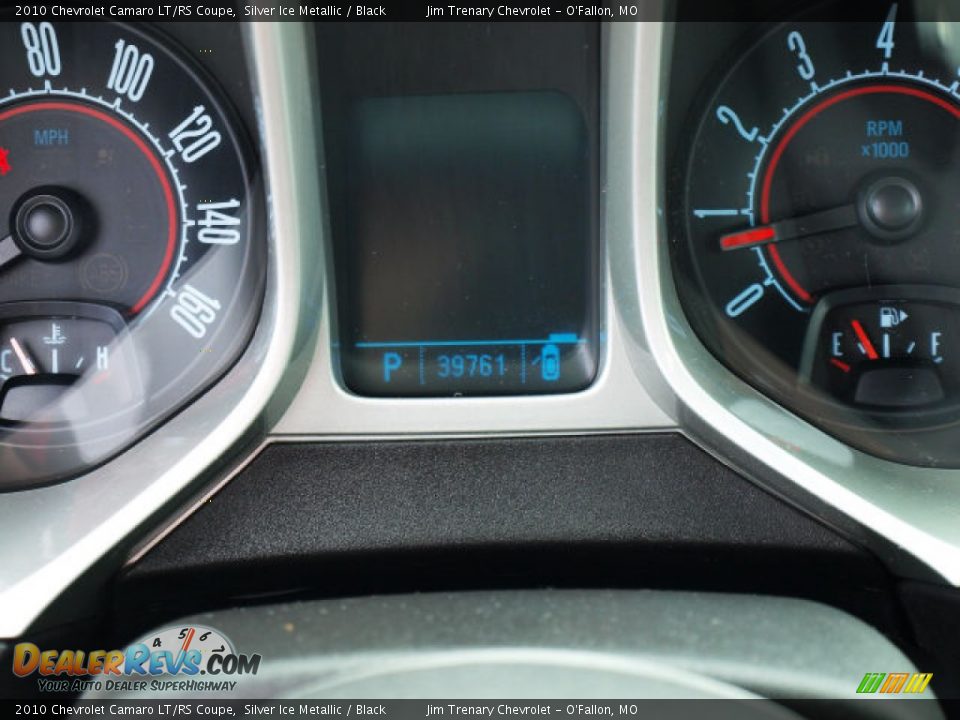 2010 Chevrolet Camaro LT/RS Coupe Silver Ice Metallic / Black Photo #14