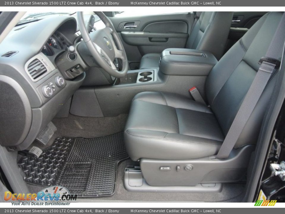 2013 Chevrolet Silverado 1500 LTZ Crew Cab 4x4 Black / Ebony Photo #7