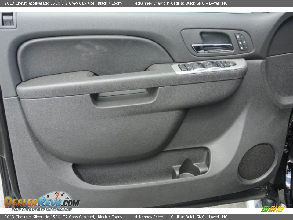 2013 Chevrolet Silverado 1500 LTZ Crew Cab 4x4 Black / Ebony Photo #8