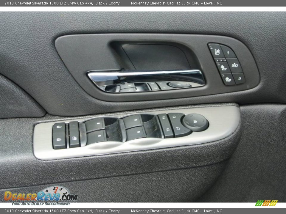 2013 Chevrolet Silverado 1500 LTZ Crew Cab 4x4 Black / Ebony Photo #9