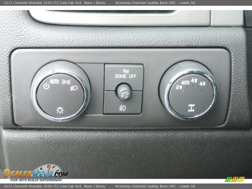2013 Chevrolet Silverado 1500 LTZ Crew Cab 4x4 Black / Ebony Photo #10
