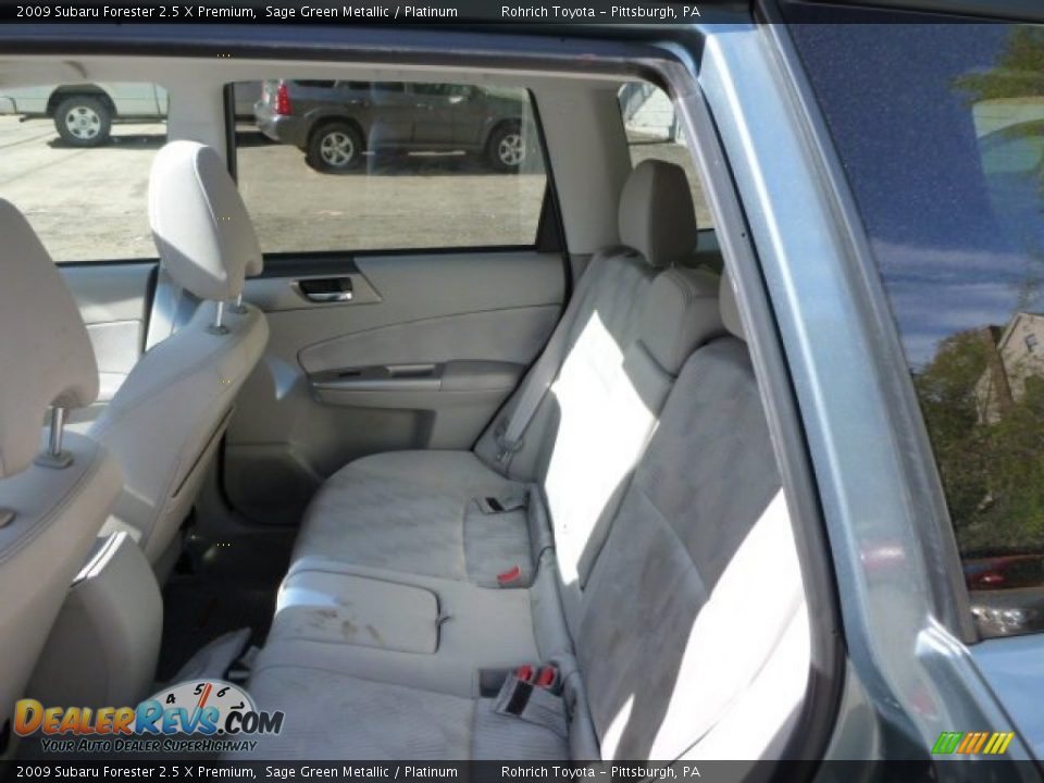 2009 Subaru Forester 2.5 X Premium Sage Green Metallic / Platinum Photo #5