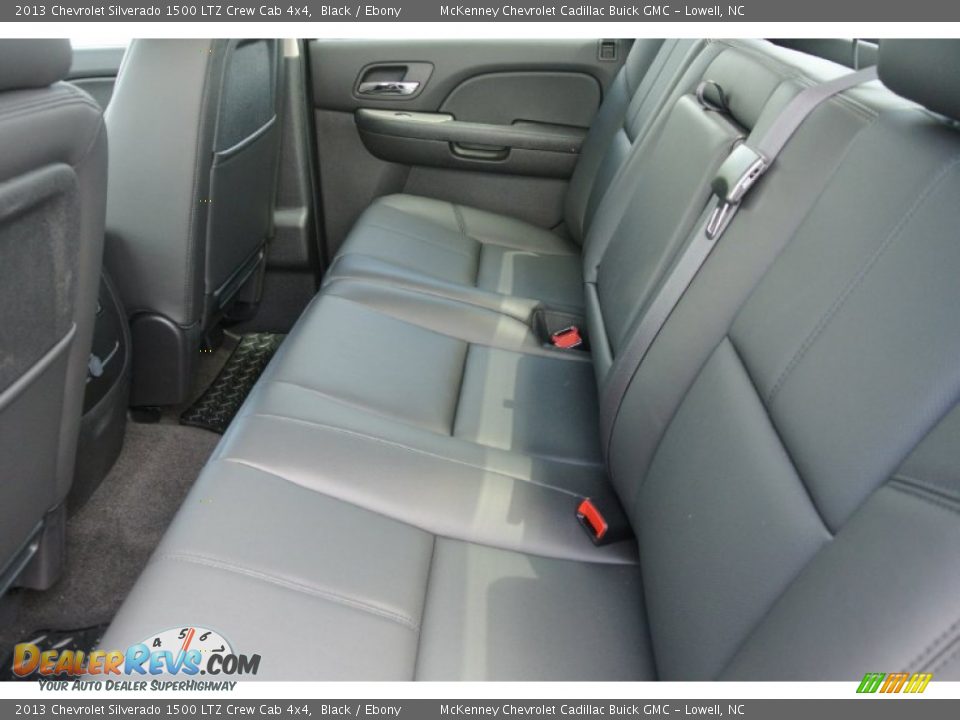 2013 Chevrolet Silverado 1500 LTZ Crew Cab 4x4 Black / Ebony Photo #15