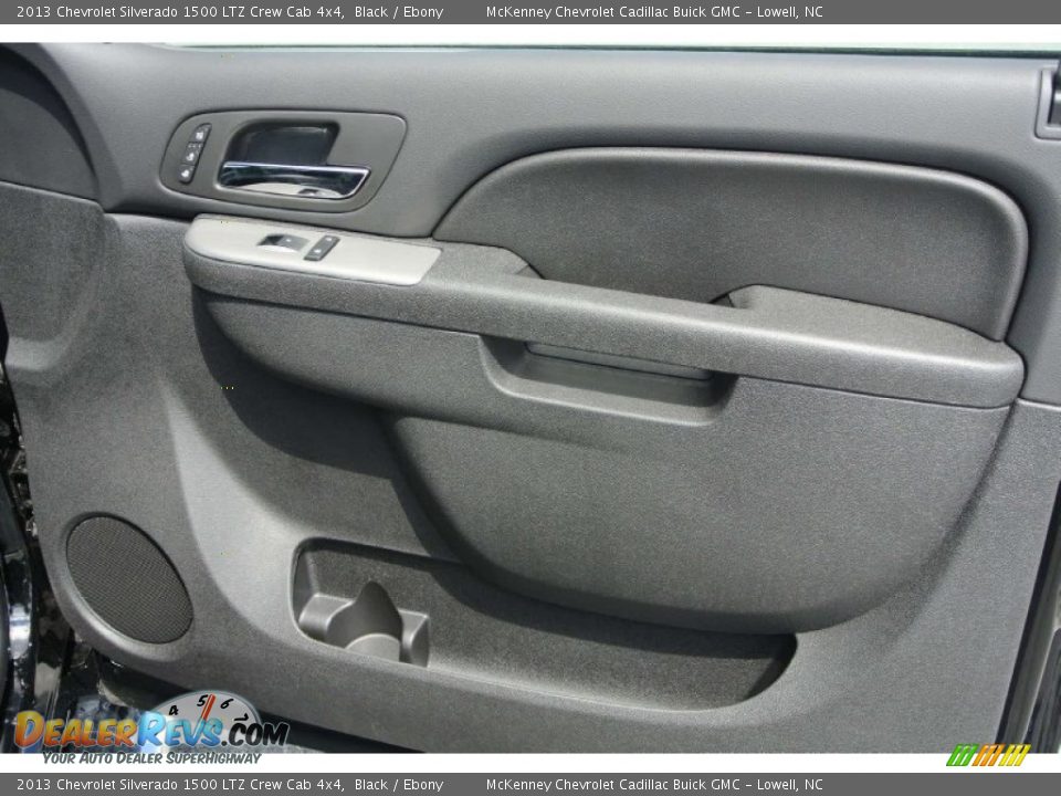 2013 Chevrolet Silverado 1500 LTZ Crew Cab 4x4 Black / Ebony Photo #18
