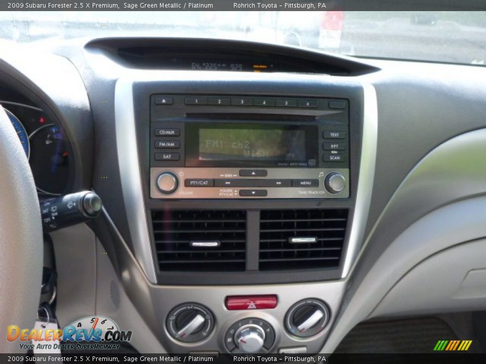 2009 Subaru Forester 2.5 X Premium Sage Green Metallic / Platinum Photo #19