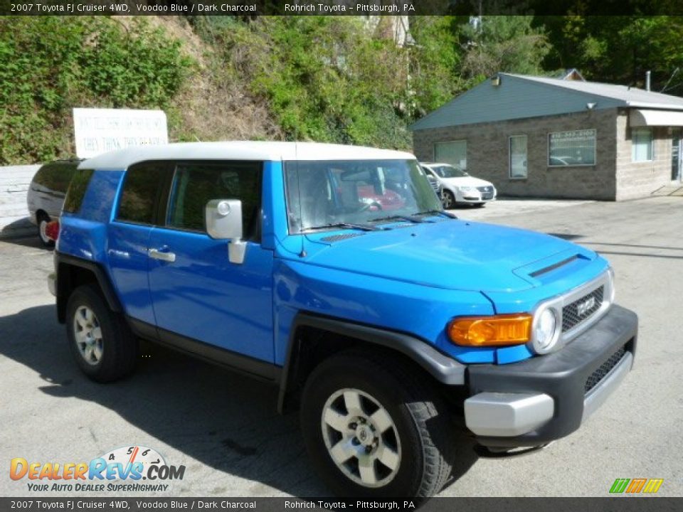 2007 Toyota FJ Cruiser 4WD Voodoo Blue / Dark Charcoal Photo #1