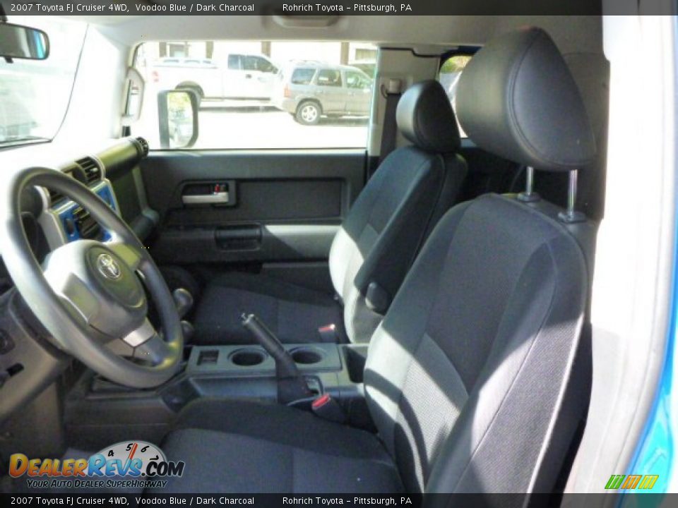 2007 Toyota FJ Cruiser 4WD Voodoo Blue / Dark Charcoal Photo #4