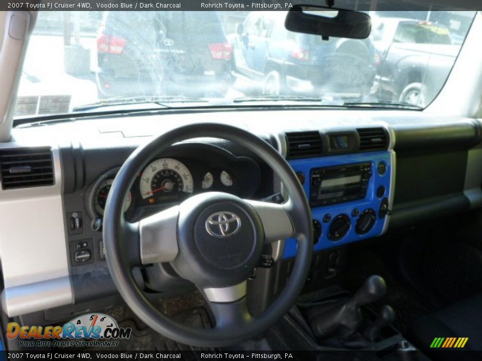 2007 Toyota FJ Cruiser 4WD Voodoo Blue / Dark Charcoal Photo #6