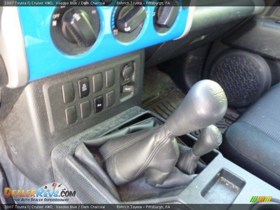 2007 Toyota FJ Cruiser 4WD Voodoo Blue / Dark Charcoal Photo #7