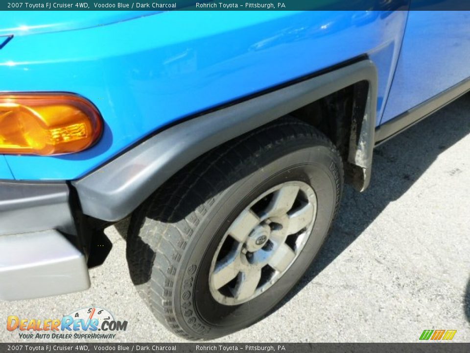2007 Toyota FJ Cruiser 4WD Voodoo Blue / Dark Charcoal Photo #8