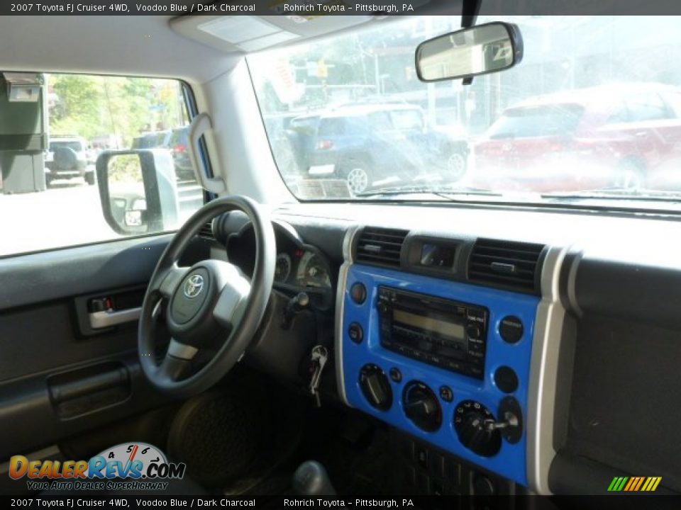 2007 Toyota FJ Cruiser 4WD Voodoo Blue / Dark Charcoal Photo #11