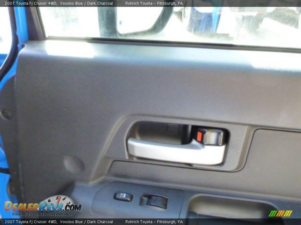 2007 Toyota FJ Cruiser 4WD Voodoo Blue / Dark Charcoal Photo #12