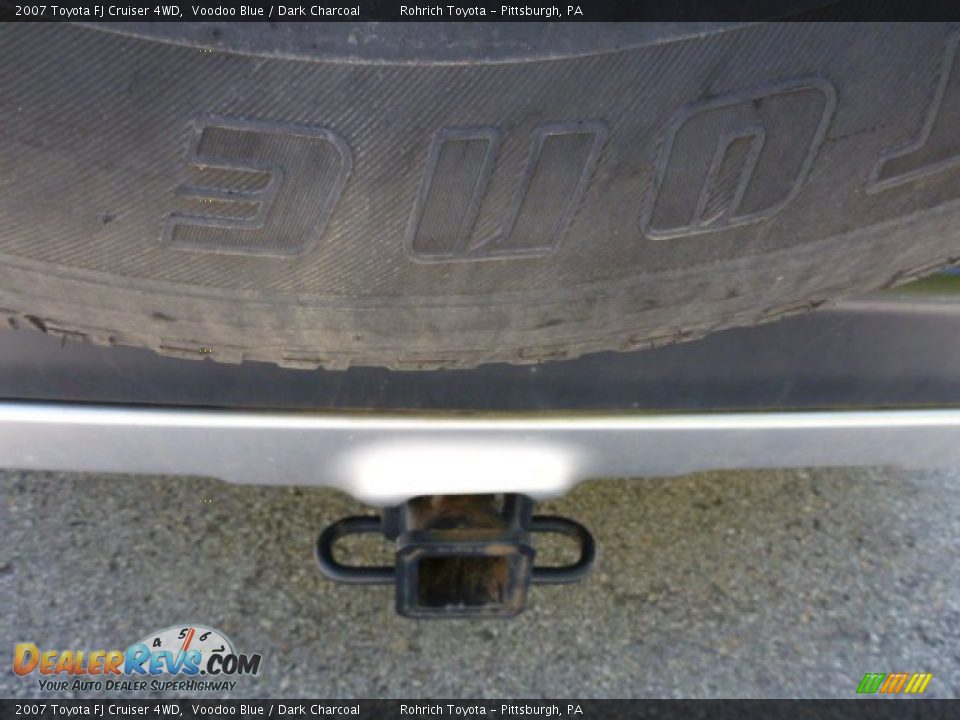 2007 Toyota FJ Cruiser 4WD Voodoo Blue / Dark Charcoal Photo #15