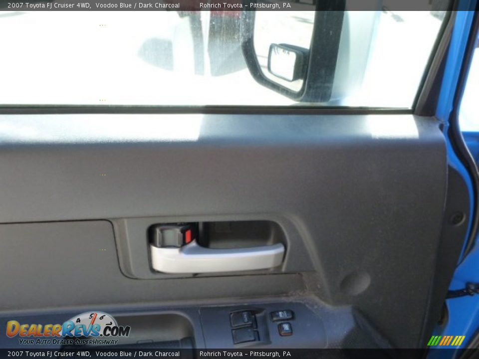 2007 Toyota FJ Cruiser 4WD Voodoo Blue / Dark Charcoal Photo #18