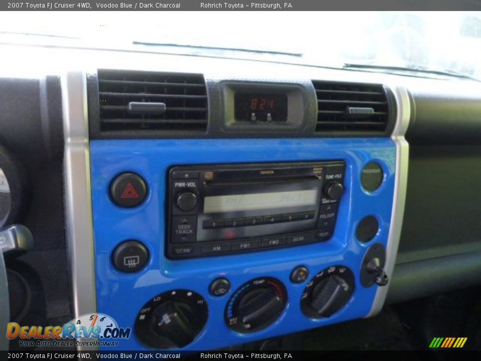 2007 Toyota FJ Cruiser 4WD Voodoo Blue / Dark Charcoal Photo #19